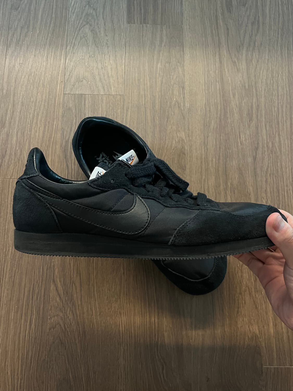 꼼데가르송 블랙 나이키 이글 트리플 블랙 280 상품이미지4