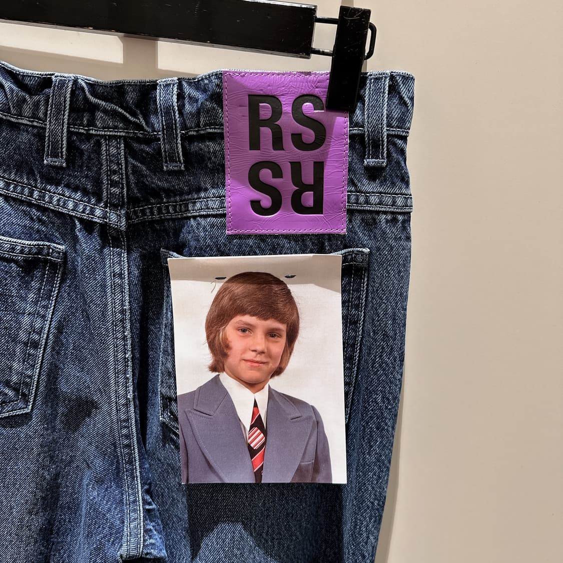 라프 시몬스 여성 데님 플레어 진 80% 상품이미지5