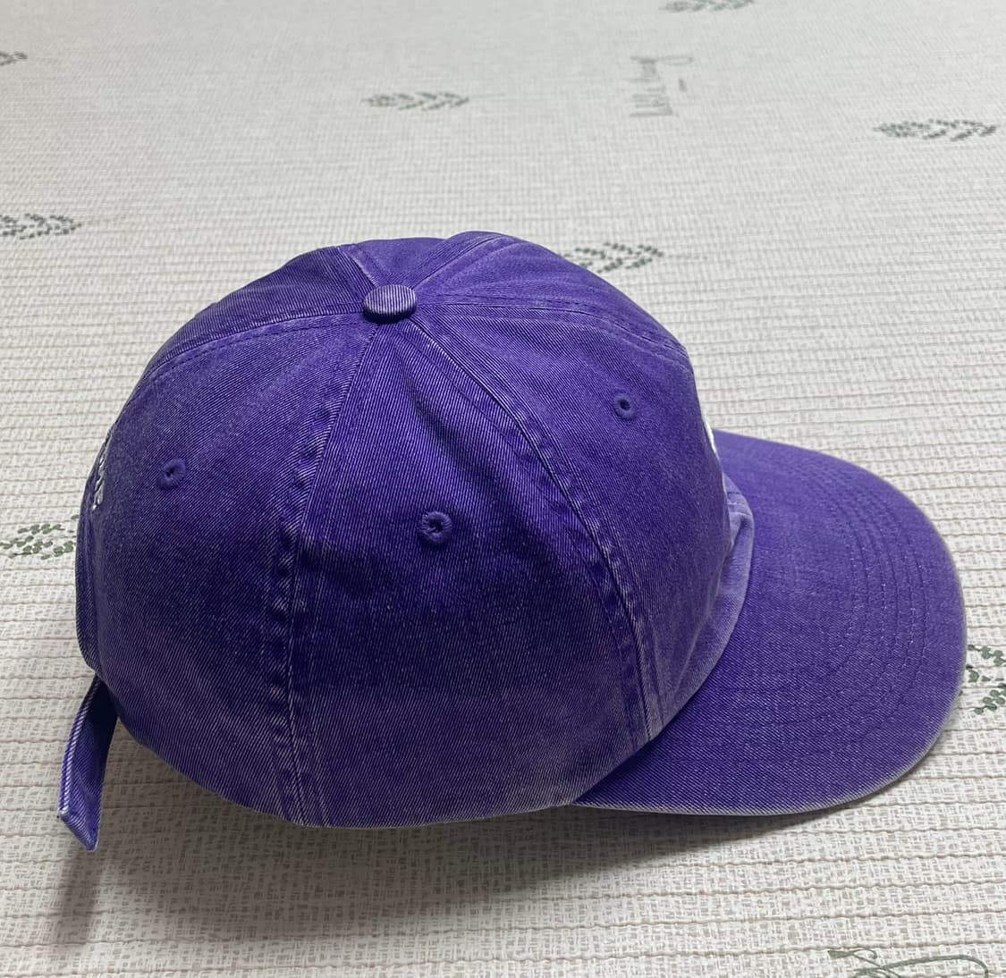20ss 슈프림 피그먼트 프린트 S 로고 6-패널 캡 퍼플 상품이미지3