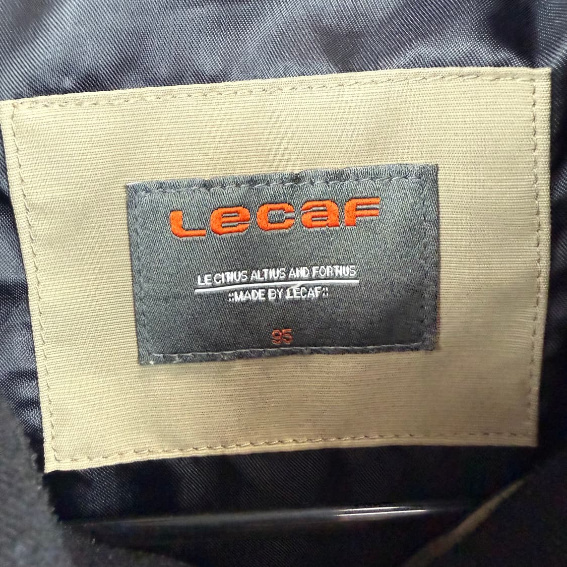 (95) 르까프 우븐 자켓 베이지 상품이미지3