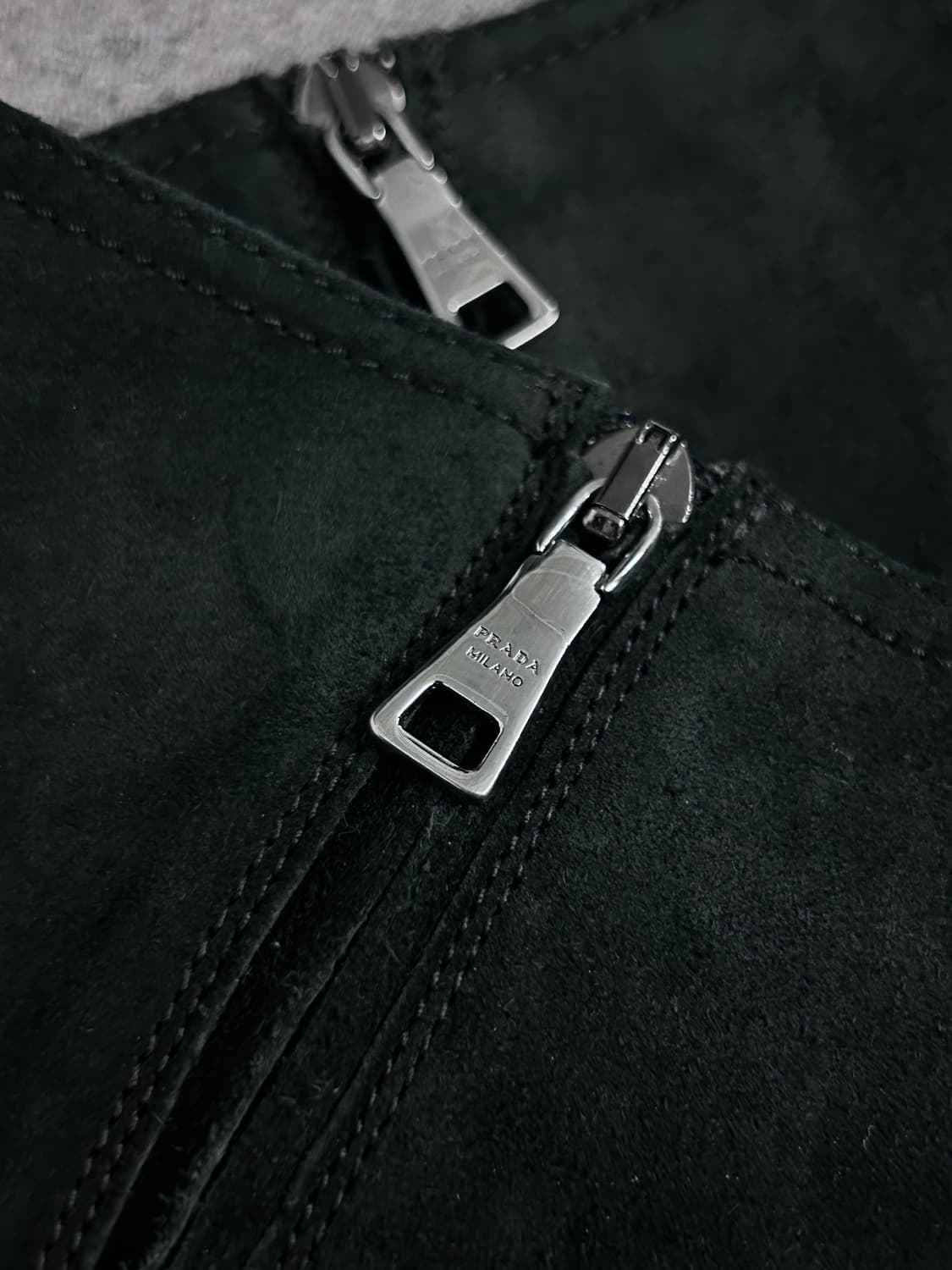 프라다 스웨이드 웨지 롱 부츠 상품이미지5