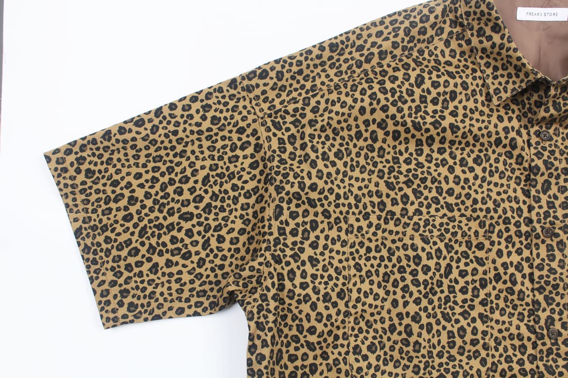 FREAK’S STORE Leopard Big Silhouette Shi 상품이미지4