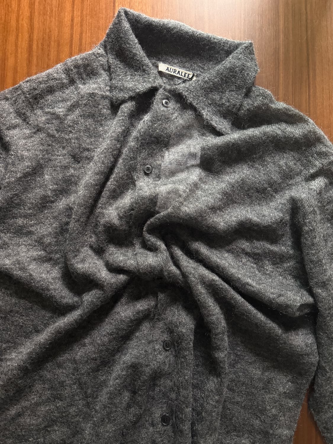 오라리 모헤어 가디건 상품이미지2