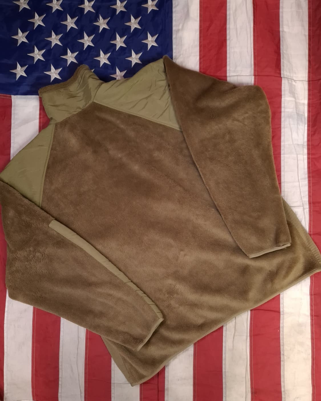 새제품 오리지날 미군 신형 OCP 폴라텍 후리스자켓 상품이미지6