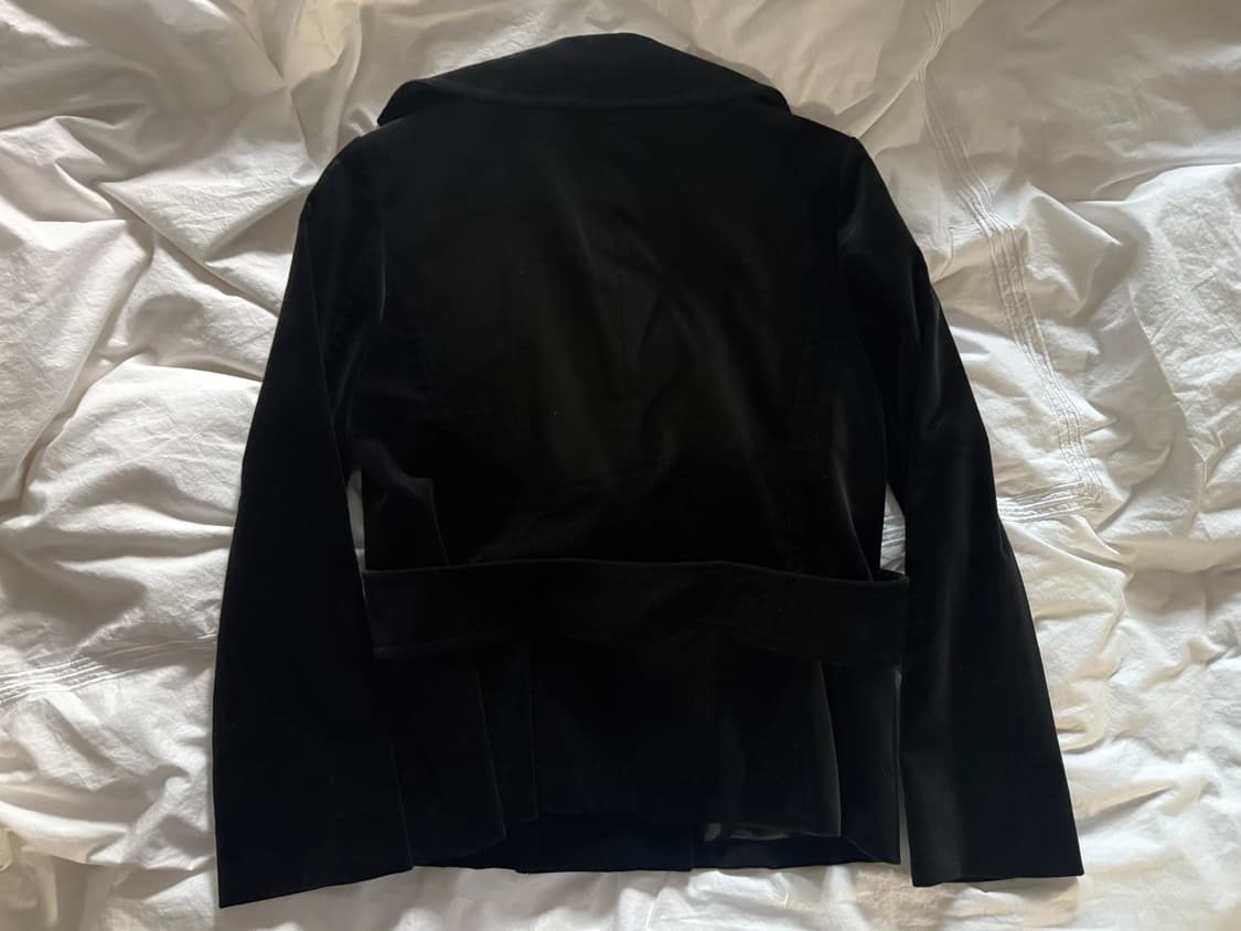 더블 버튼 자켓 - 블랙 40 상품이미지4