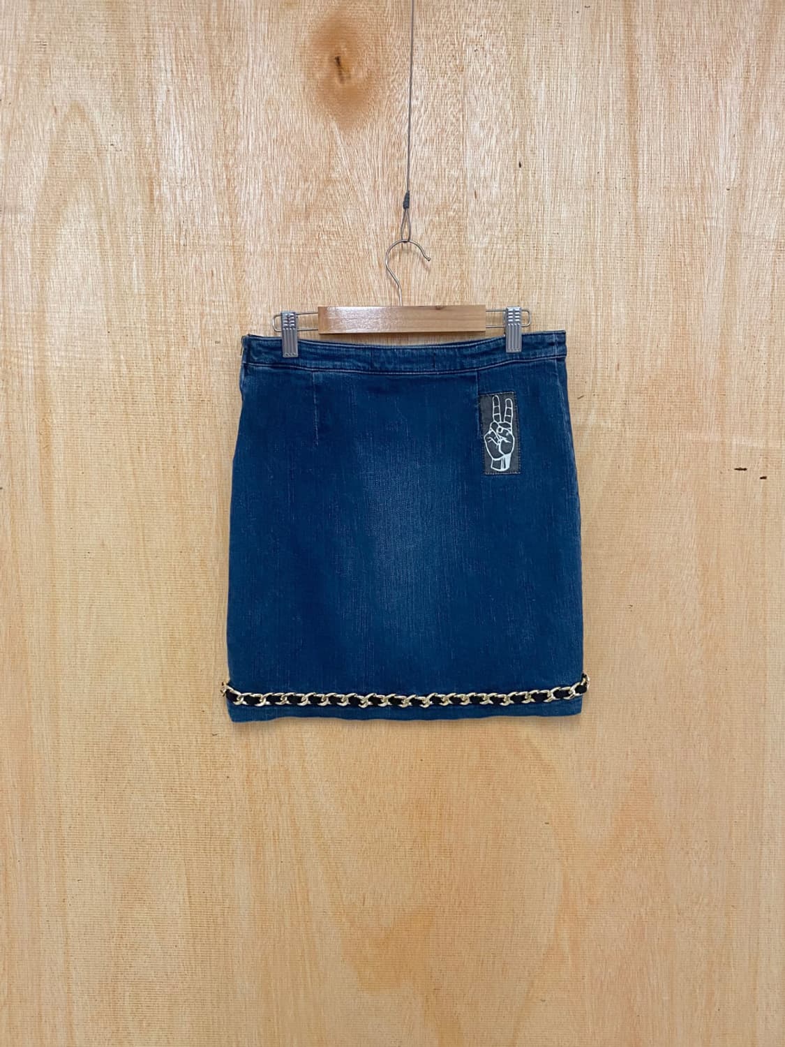 LOVE MOSCHINO punk bag chain skirt 상품이미지5