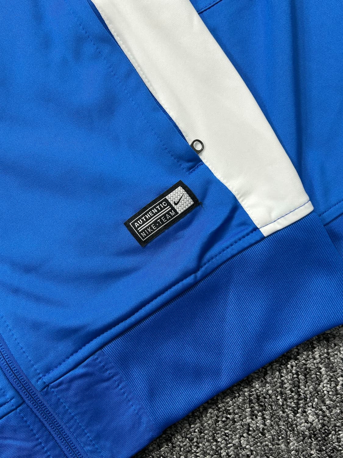 나이키 블루 화이트 트랙탑 져지 S 상품이미지8