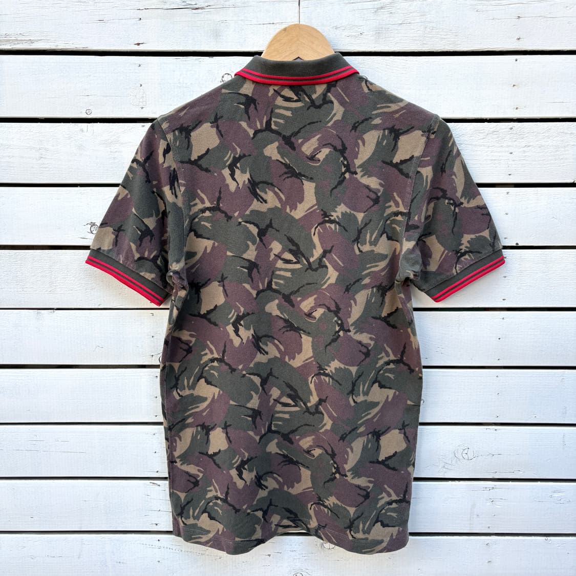 Fred Perry 프레드페리 카모 반팔 카라티 상품이미지2