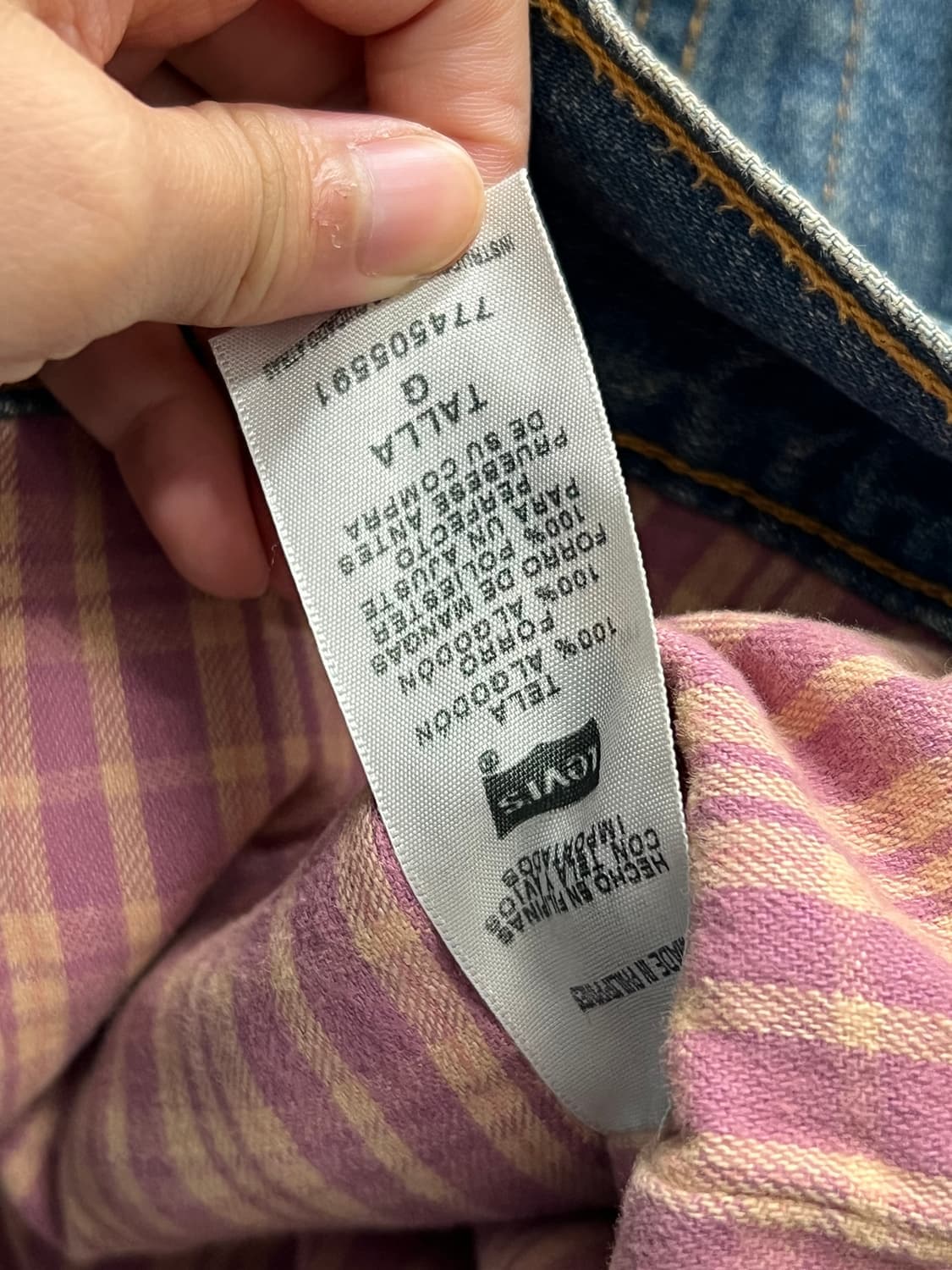 (F) 리바이스 우먼스 워시드 트러커 데님 자켓 상품이미지5