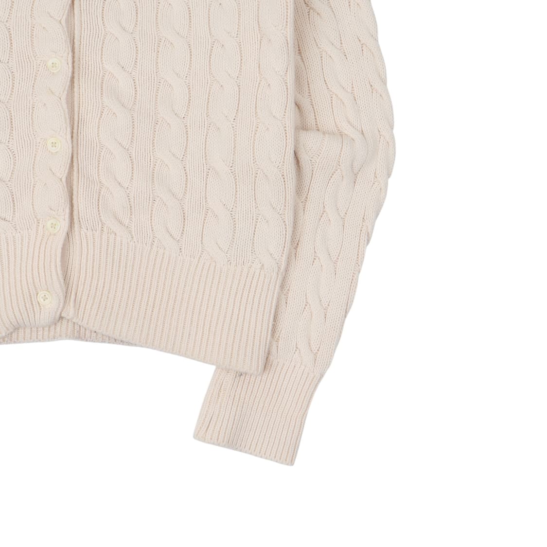 폴로 랄프로렌 QR 우먼스 케이블 니트 가디건 상품이미지4