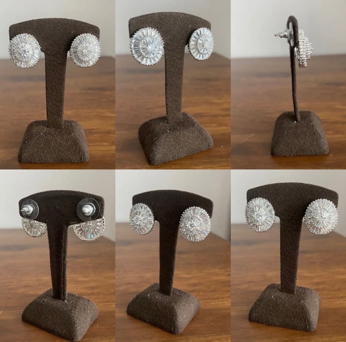 큐빅 반지 귀걸이 목걸이 세트 상품이미지7