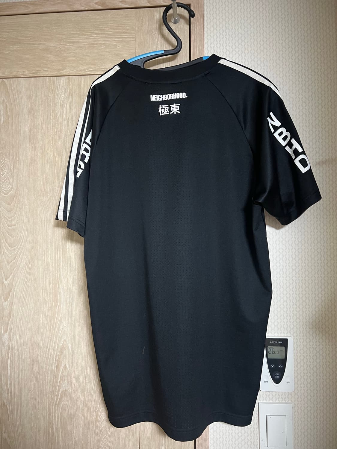 아디다스x네이버후드 콜라보 게임져지 반팔 티셔츠 상품이미지2