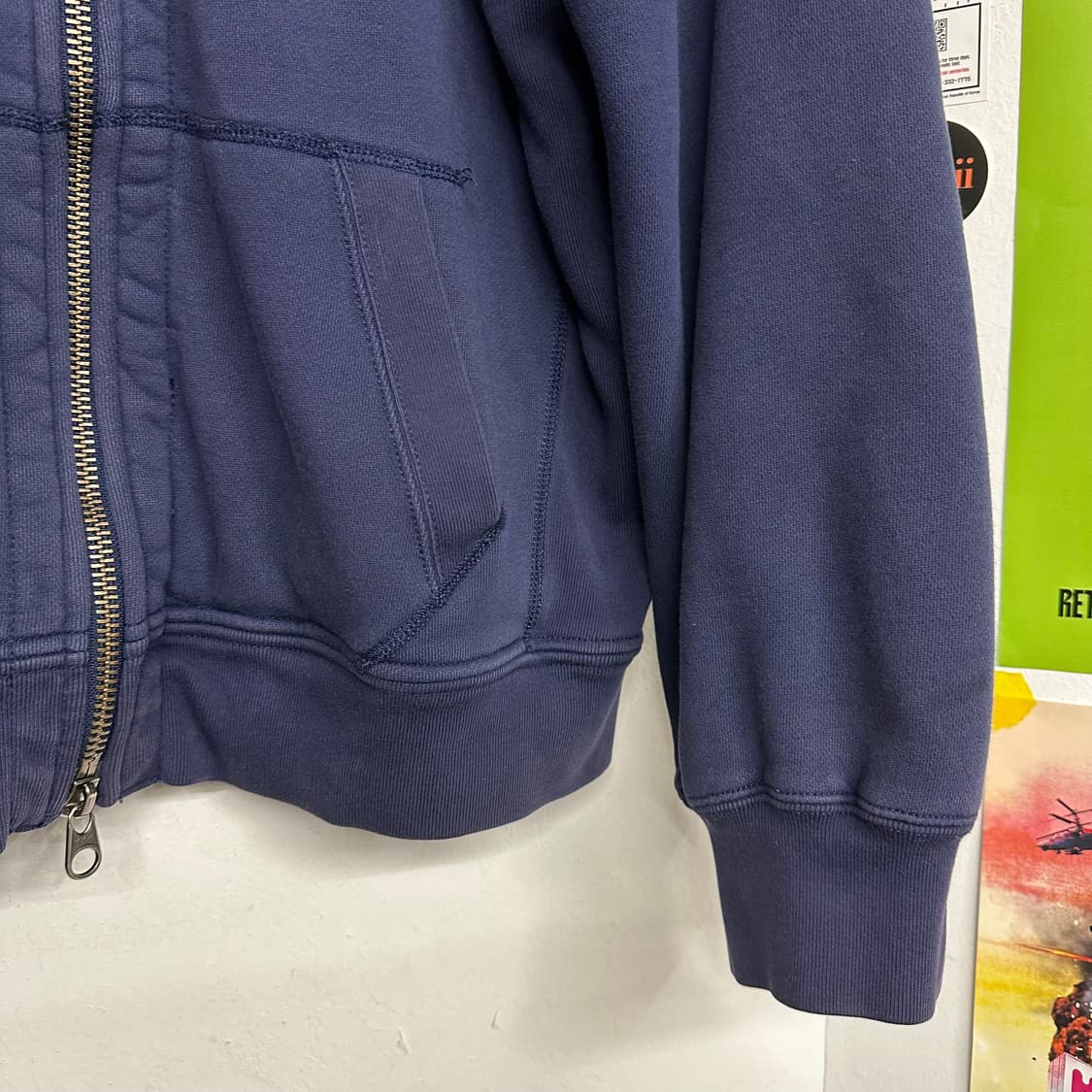 90’s 폴로 써멀 이너 헤비 후드집업 상품이미지3