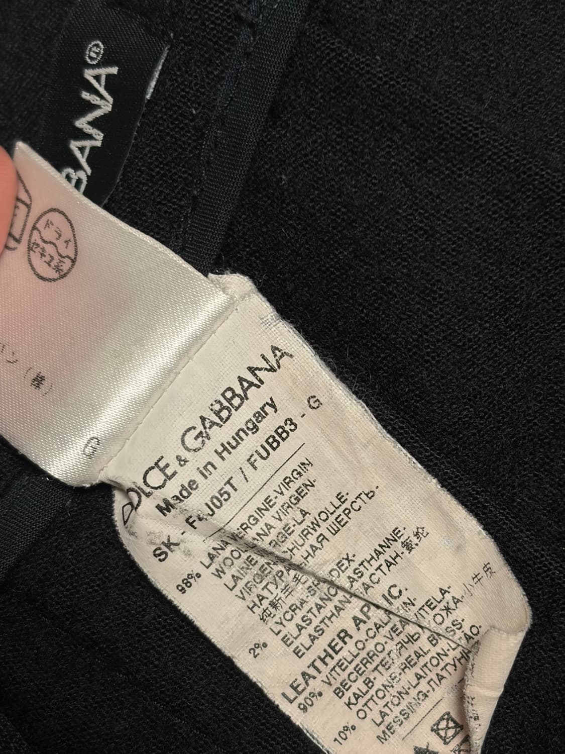 돌체앤가바나 랩 플리츠 스커트 상품이미지7