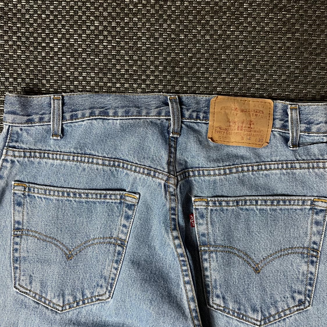 (34) 리바이스 560 34X30 중청 데님 팬츠 상품이미지5