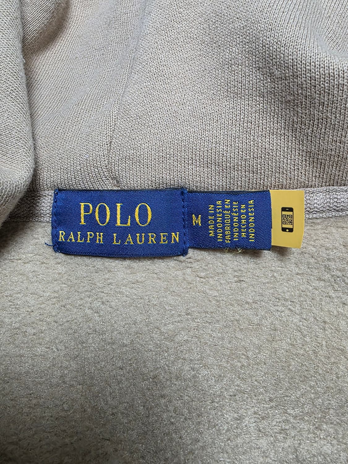 폴로 랄프로렌 후드집업 M사이즈 베이지색 여성55 M사이즈 여성 상품이미지3