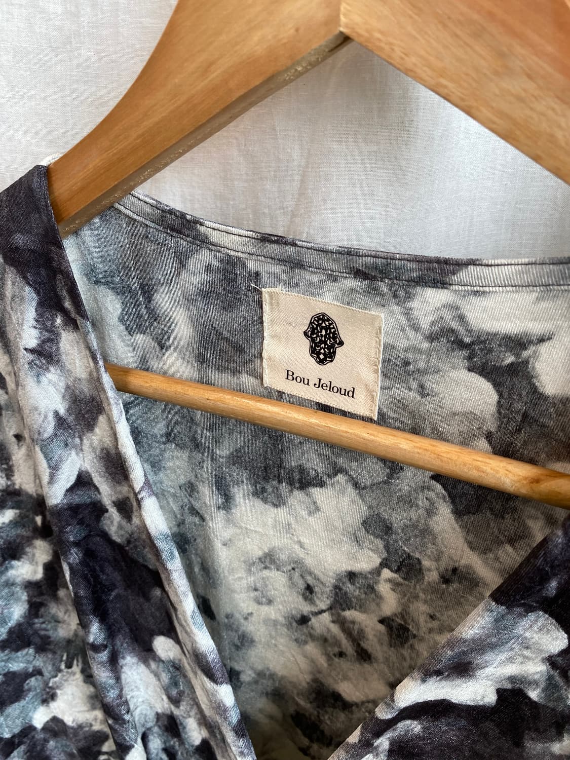 BOU JELOUD 퍼플패턴7부원피스(M) 상품이미지8