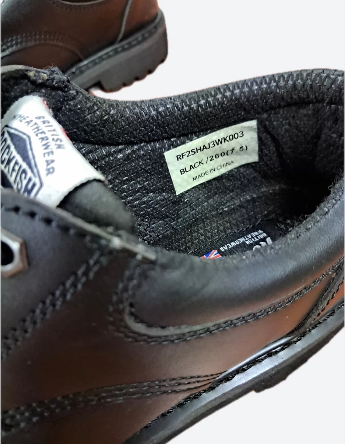 ROCKFISH / BRITISH WEATHERWEAR영국 감성 워크 슈 상품이미지6