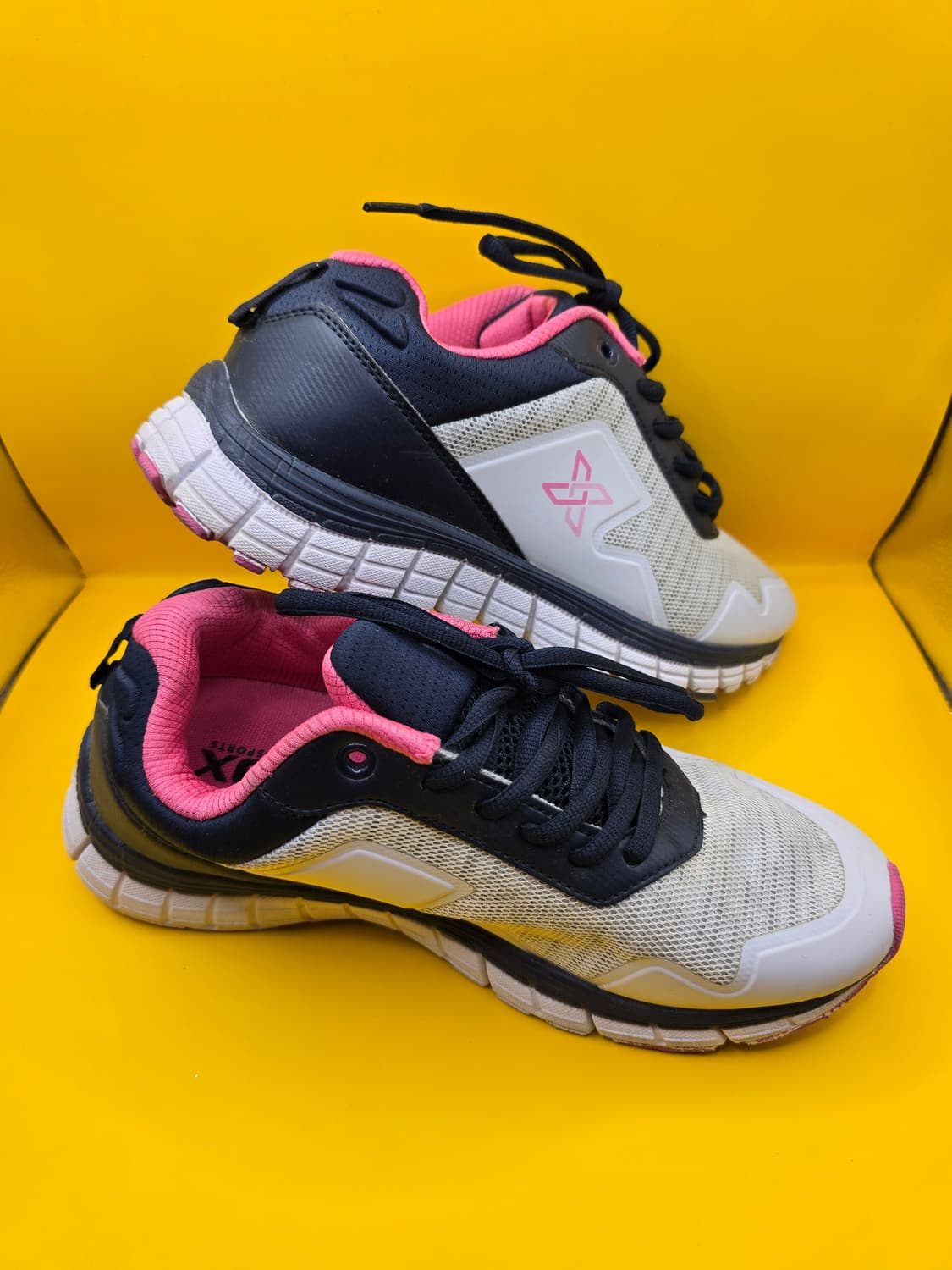 JDX X-RUN 흰색/네이비 여성테니스화  러닝화240 상품이미지1