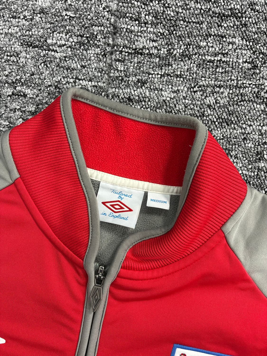 엄브로 09-10 잉글랜드 국대 풀오버 드릴탑 M 상품이미지5