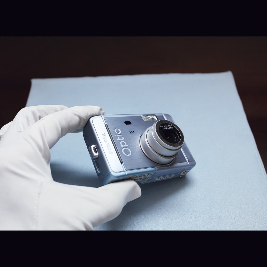 레어<민트급><키키디카> 펜탁스 옵티오 S40 블루 빈티지 디카 상품이미지4