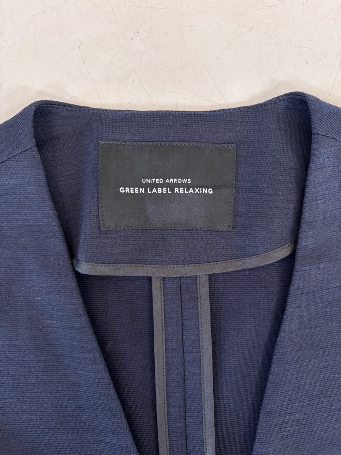 Vintage United Arrows Linen Jacket 상품이미지4