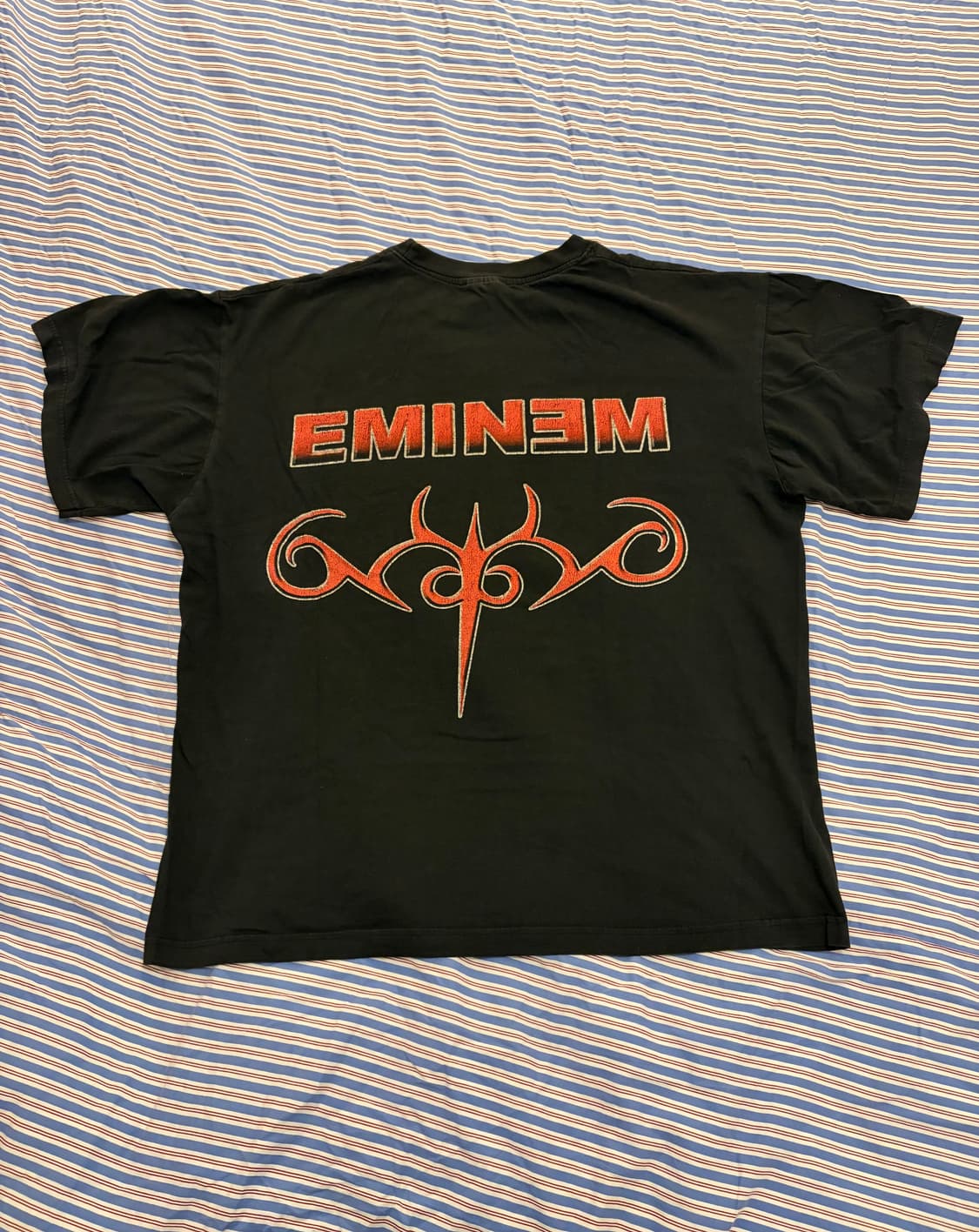 [XL] 빈티지 90‘s 에미넴 체인소 유로 부틀랙 티셔츠 상품이미지2