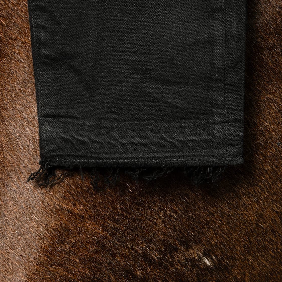 [31] wjk 준 하시모토 5153 타이트 니트 블랙 데님팬츠  상품이미지4