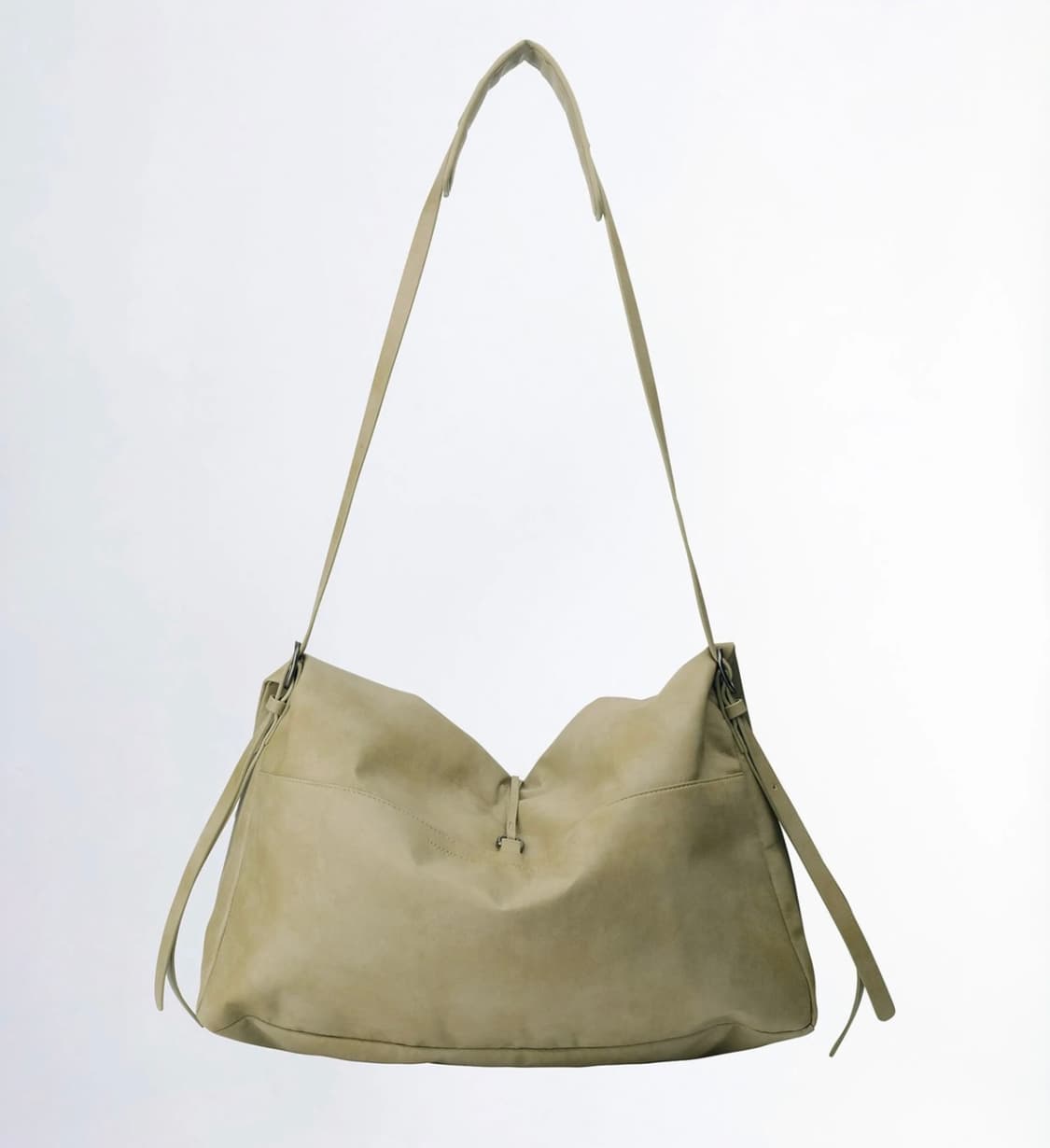 스컬프터 folded slouchy bag 폴디드 슬라우치 백 더티 그린 상품이미지3