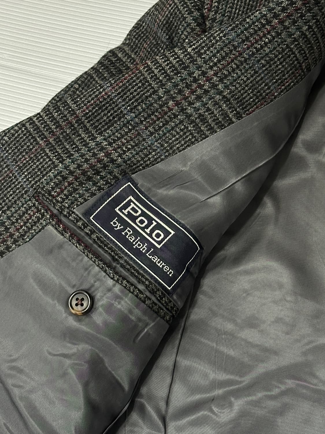 폴로 랄프로렌 체크 블레이져 자켓 상품이미지5