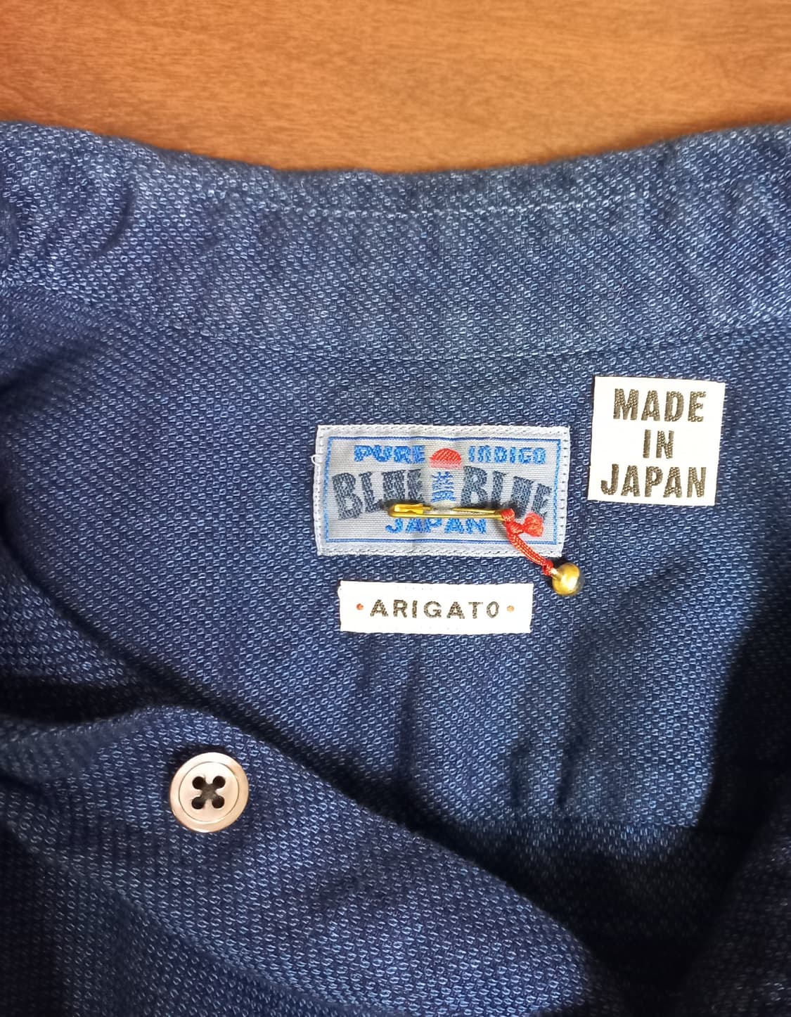 블루블루재팬 사시코 데님 셔츠 1 size 상품이미지3