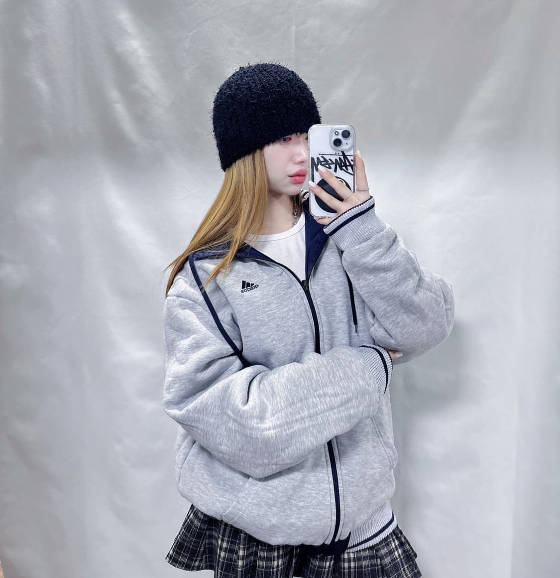 아디다스 00‘s 리버서블(양면) 오버핏 점퍼  상품이미지3