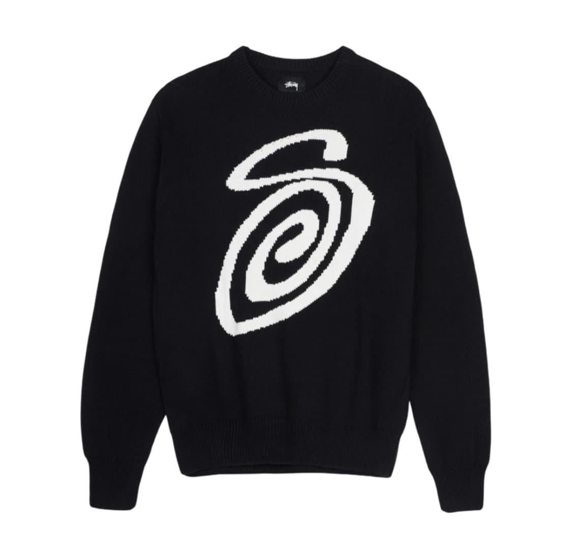 스투시 s컬리 니트 L 상품이미지1