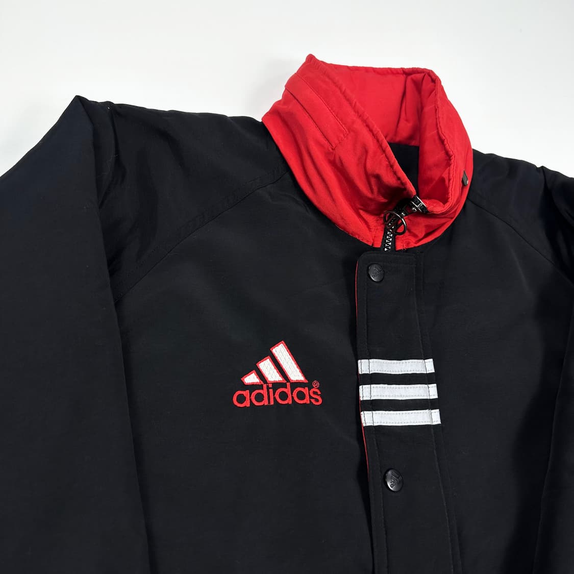 90s 아디다스 올드스쿨 빅로고 점퍼 실측L 상품이미지5