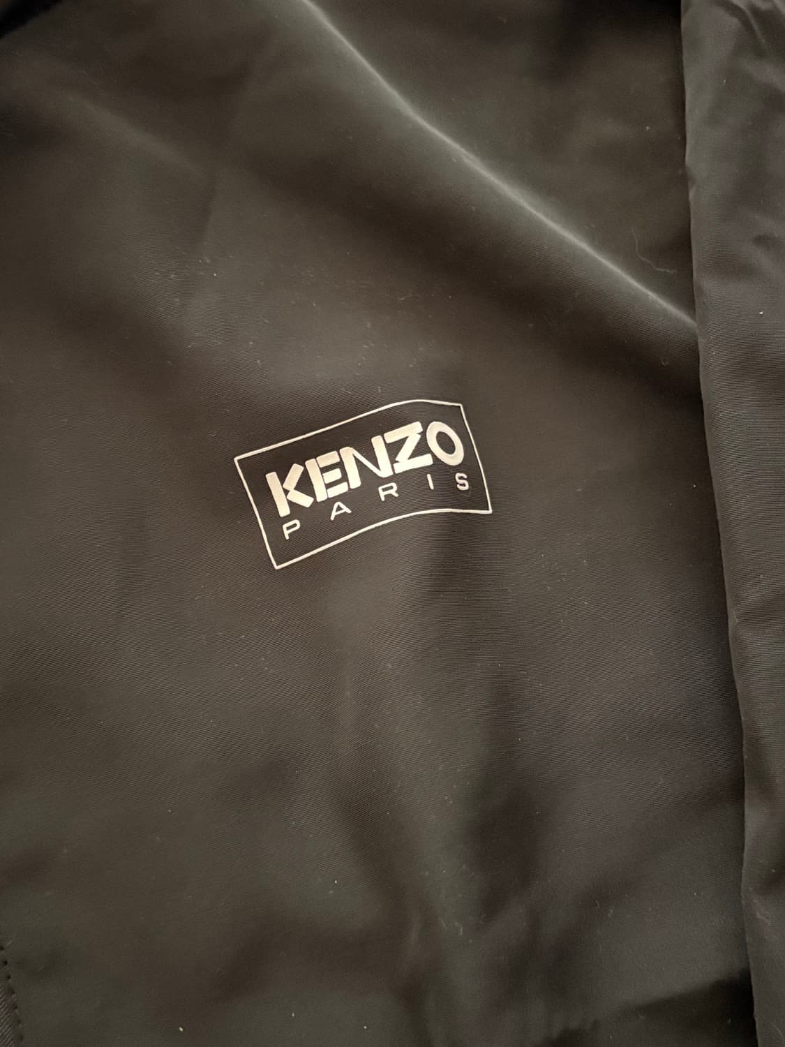 켄조 키즈 KENZO KIDS 로고 집업 자켓 후드 탈부착 블랙 상품이미지3