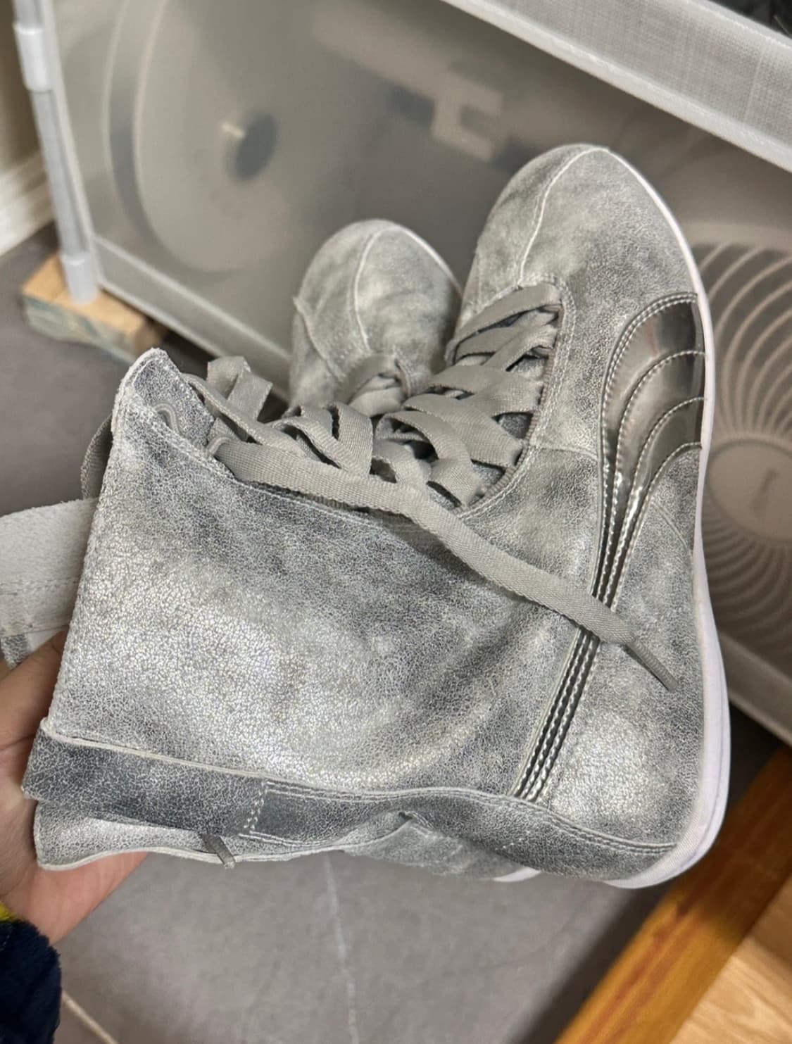 빈티지 푸마 실버 하이넥 230 상품이미지2