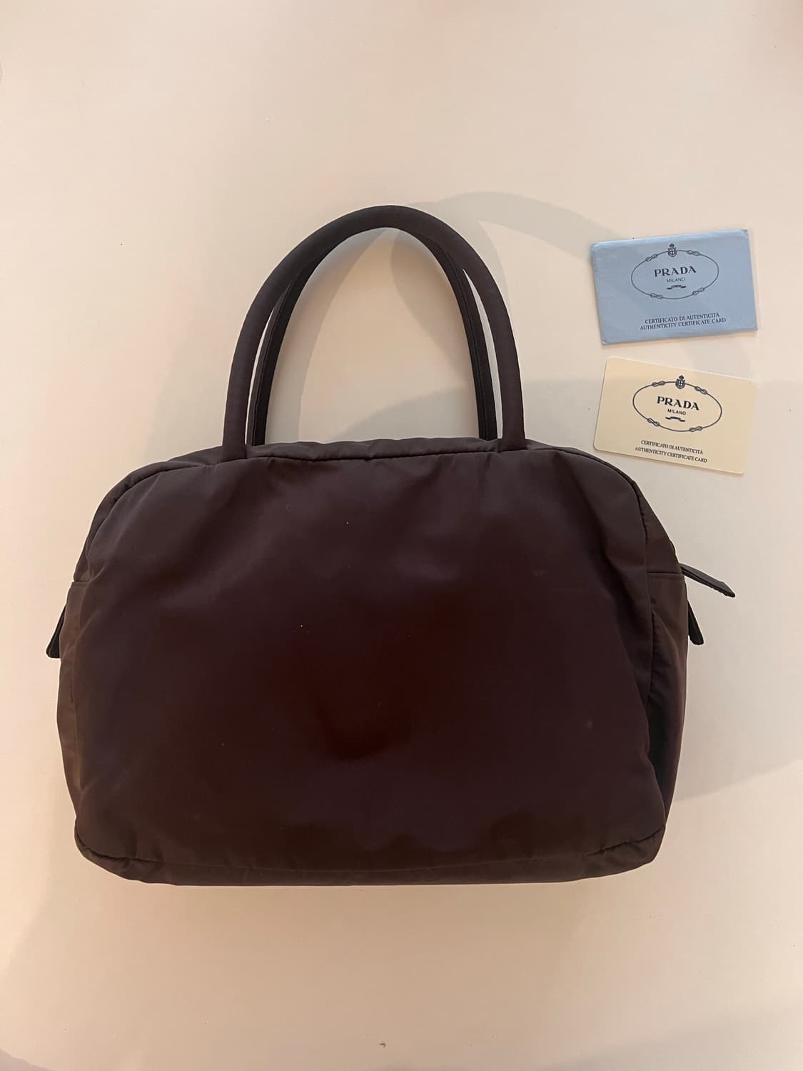 Prada 프라다 테수토 나일론 패딩 토트백  상품이미지3