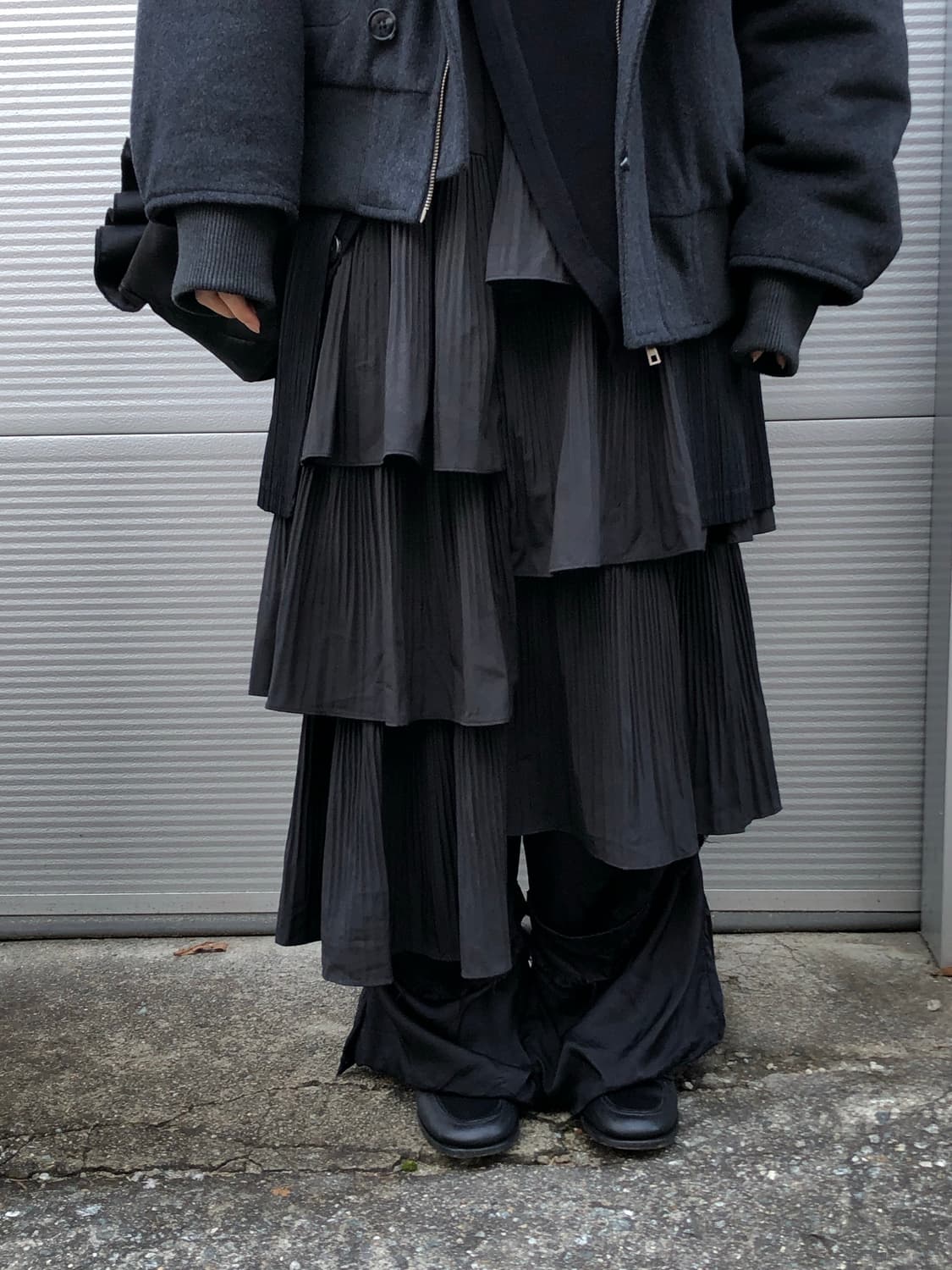 빈티지 플리츠 스커트  상품이미지1