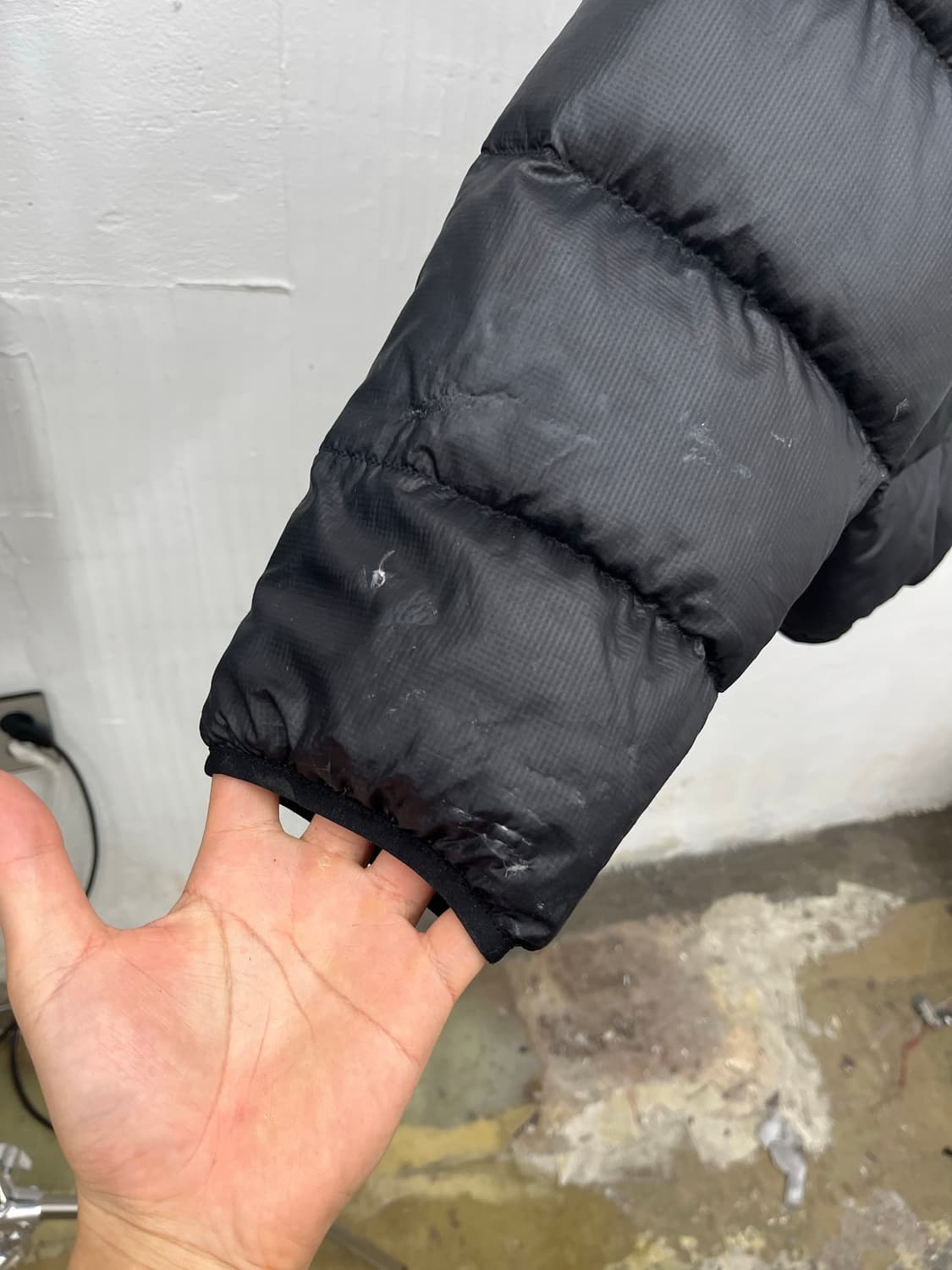 L) 몽벨 구스다운 패딩자켓 상품이미지5