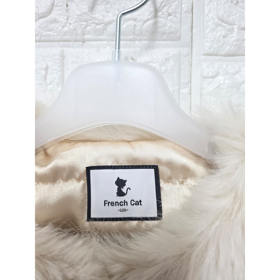 택포) 프렌치캣 여아 하트 퍼자켓 120 상품이미지2