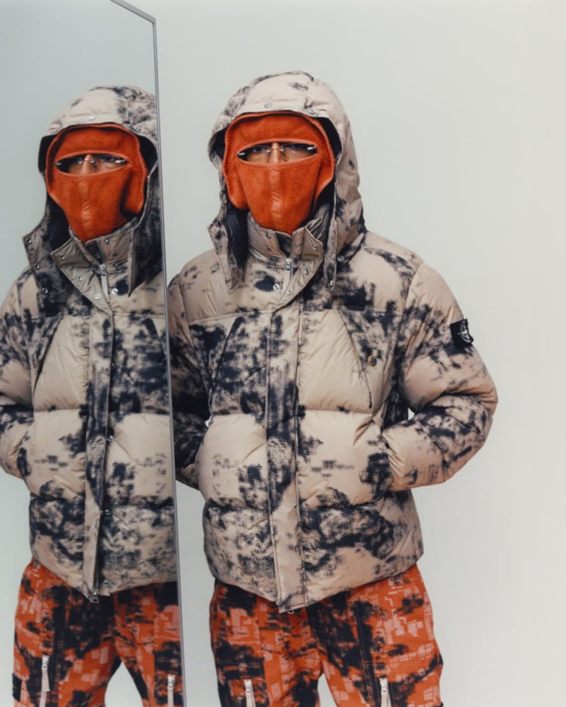 스톤아일랜드 EARTH MAPPING 카모플라쥬 다운 자켓 (새상품) 2 상품이미지9