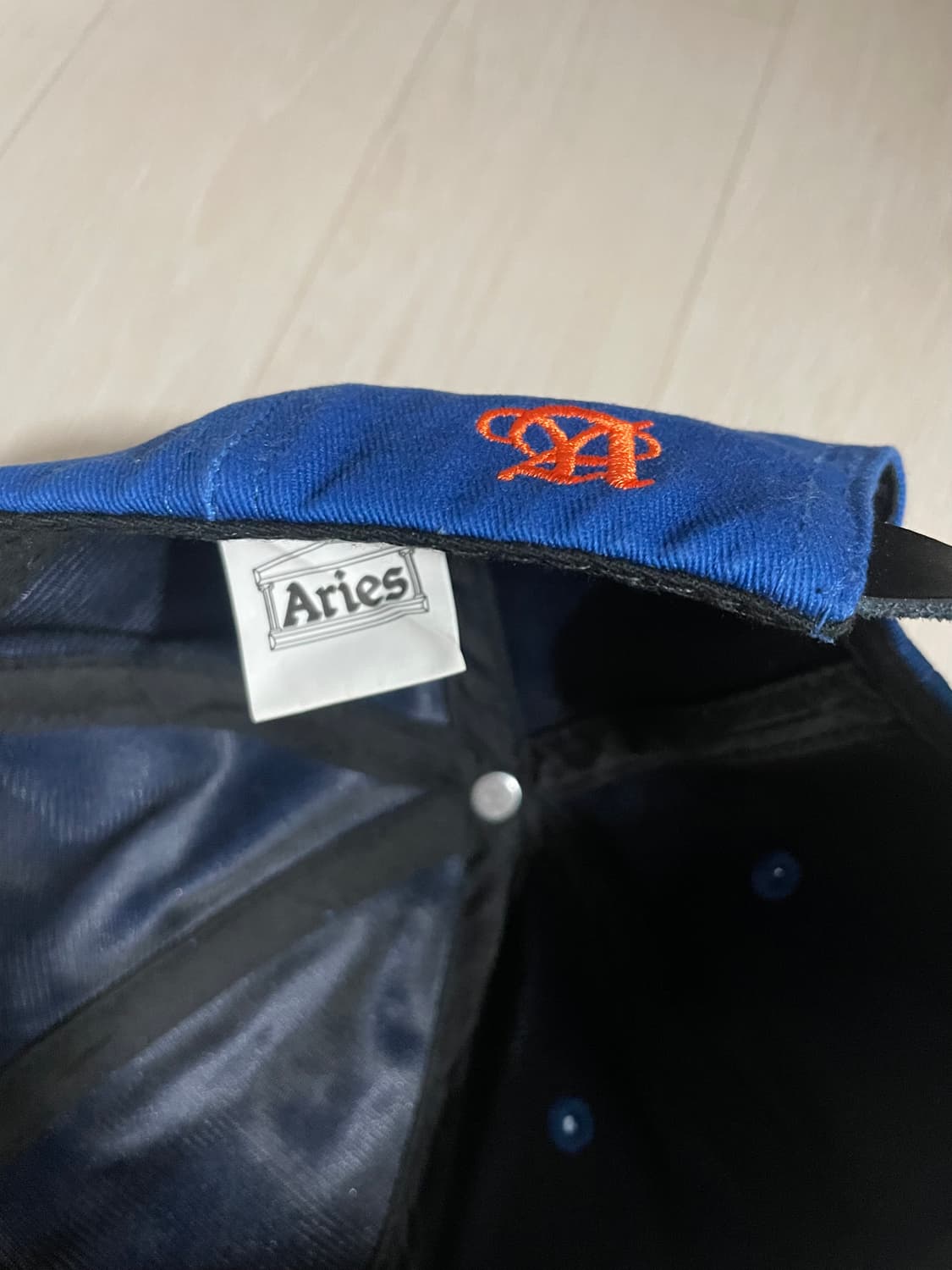 Aries 에리즈 블루 볼캡 급처 상품이미지2