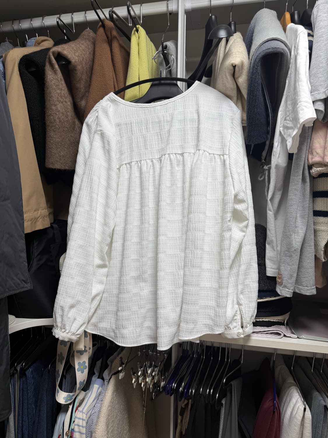 핀턱 여리여리 블라우스(새상품) 상품이미지2