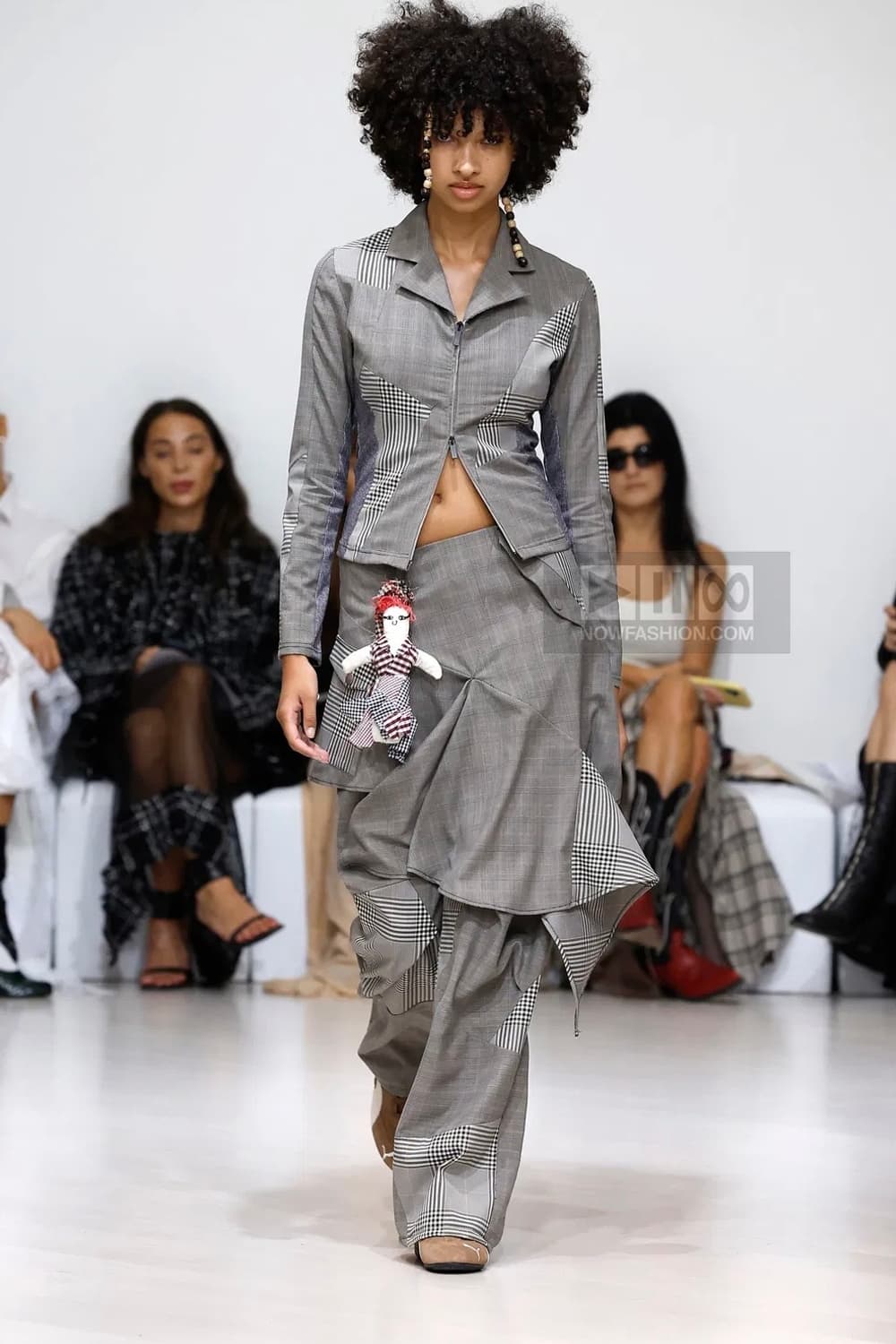 (36) 레이브리뷰 noa 체크 스커트 skirt 상품이미지4