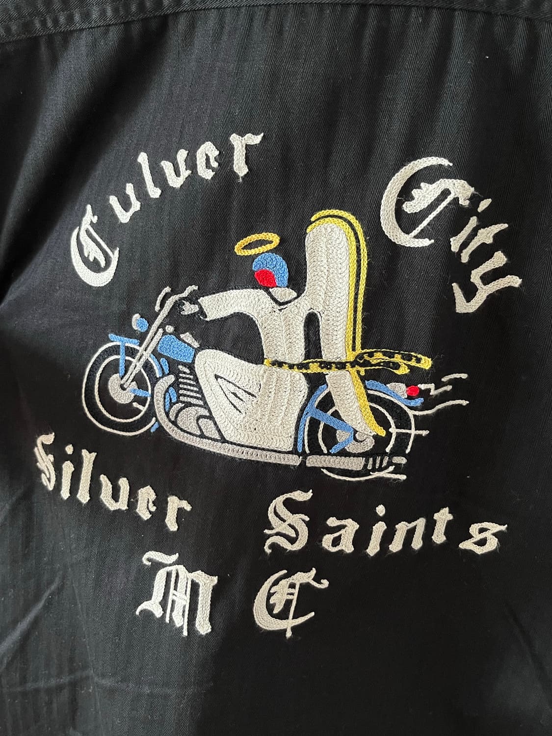 부코 워크셔츠 블랙 상품이미지4