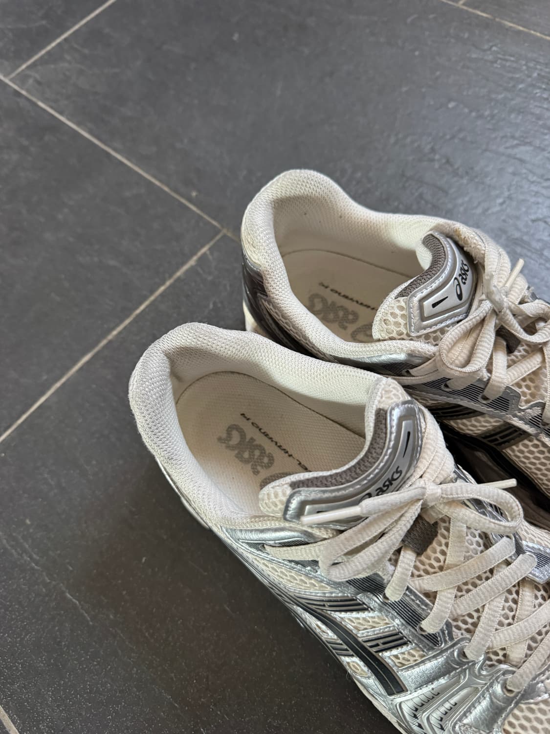 아식스 정품 젤 카야노 14 크림 블랙 270 상품이미지5