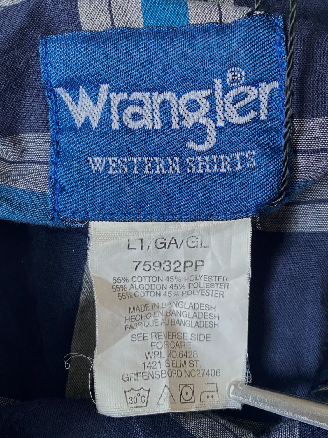 랭글러 셔츠 (Man M) AB1253 상품이미지5