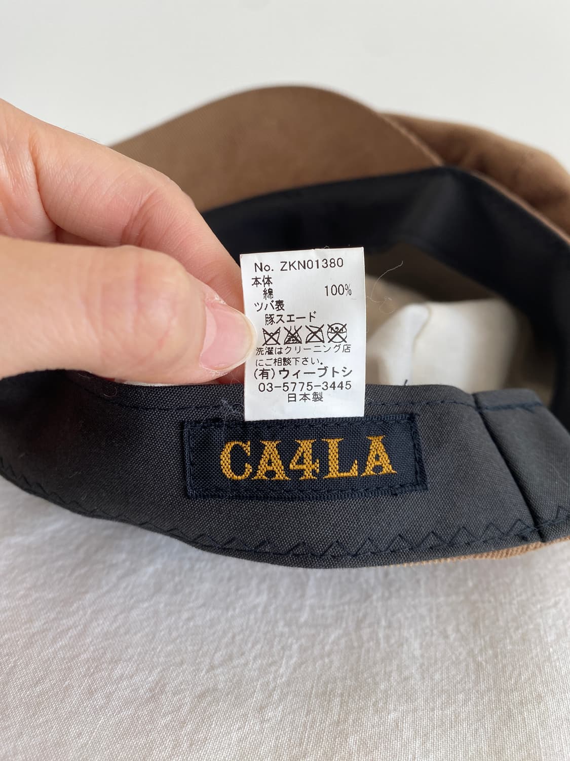 카시라 코듀로이 캡 상품이미지8