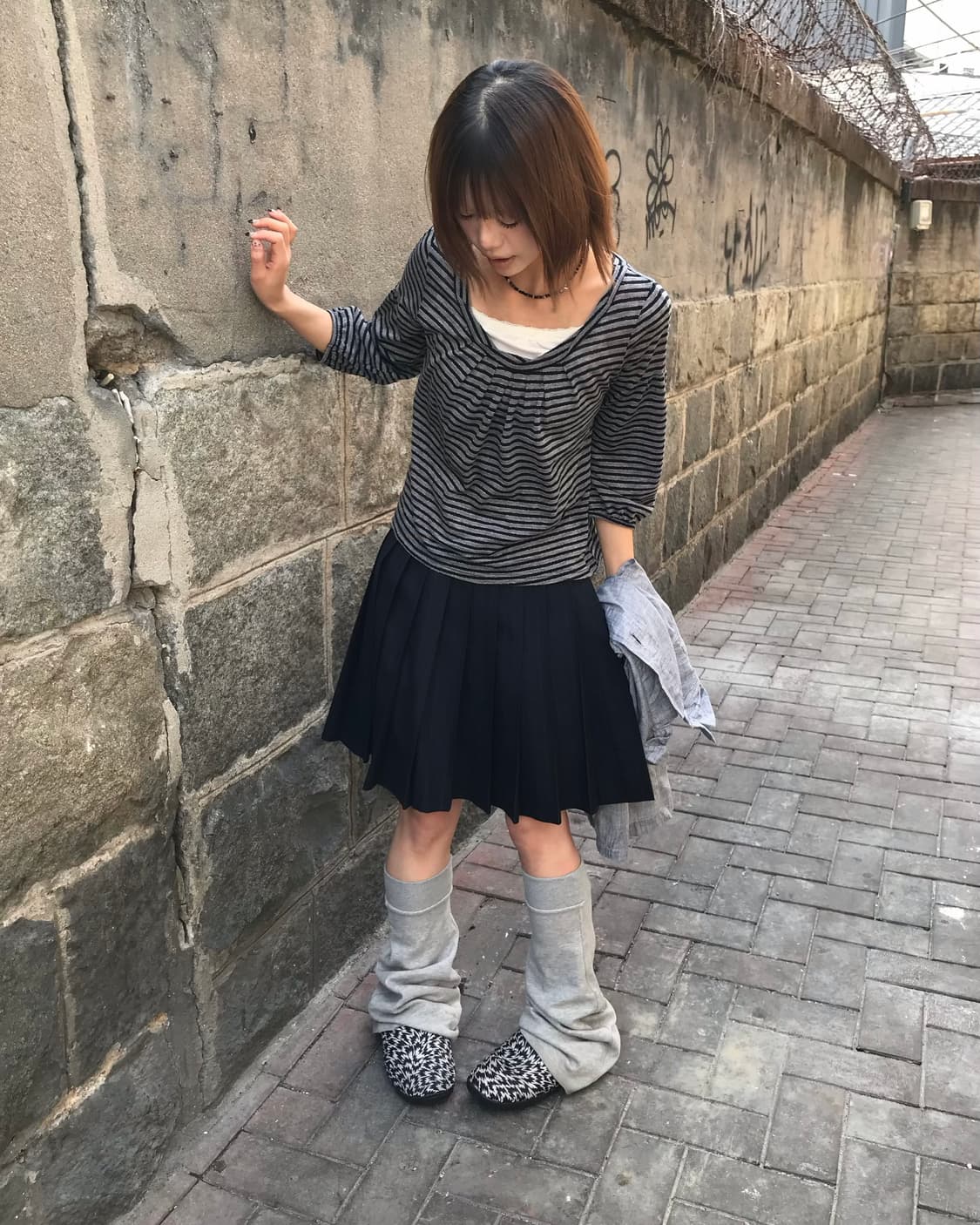 ˚ʚ 그레이 모리 레이어드set ɞ˚ 상품이미지3