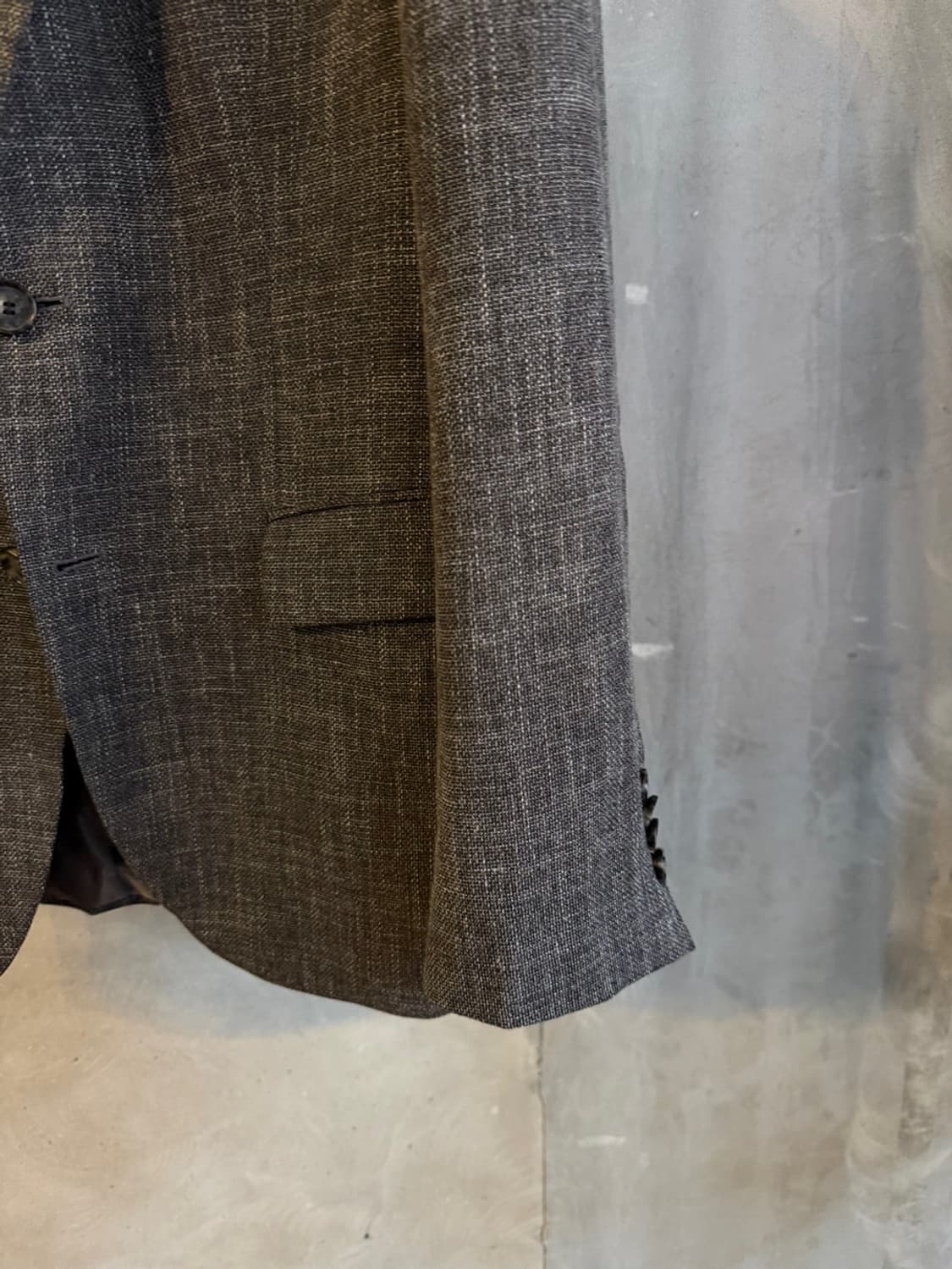 휴고보스 블랙라벨 썸머 트위드 자켓 100 상품이미지6